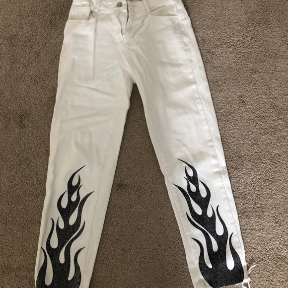 Black Flames Jeans From Adika | Poshmark